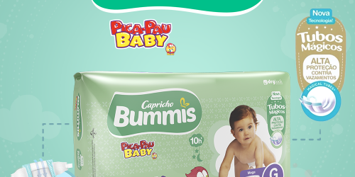 A nova fralda infantil Bummis Pica Pau Baby